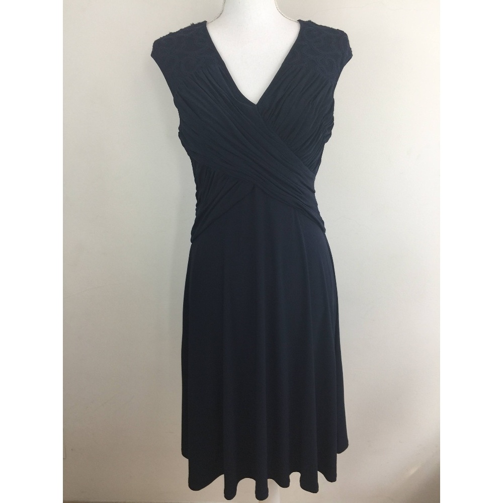 Adrianna Papell Women's Dark Blue Dress Size 6